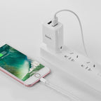 Wall charger “C62A Victoria” dual USB port EU set with cable