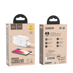 Wall charger “C62A Victoria” dual USB port EU set with cable