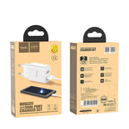Wall charger “C62A Victoria” dual USB port EU set with cable