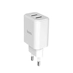 Wall charger “C62A Victoria” dual USB port EU set with cable