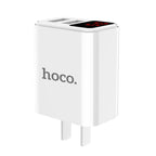 Wall charger “C63 Victoria” dual USB ports LED digital display 3C