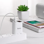 Wall charger “C63 Victoria” dual USB ports LED digital display 3C