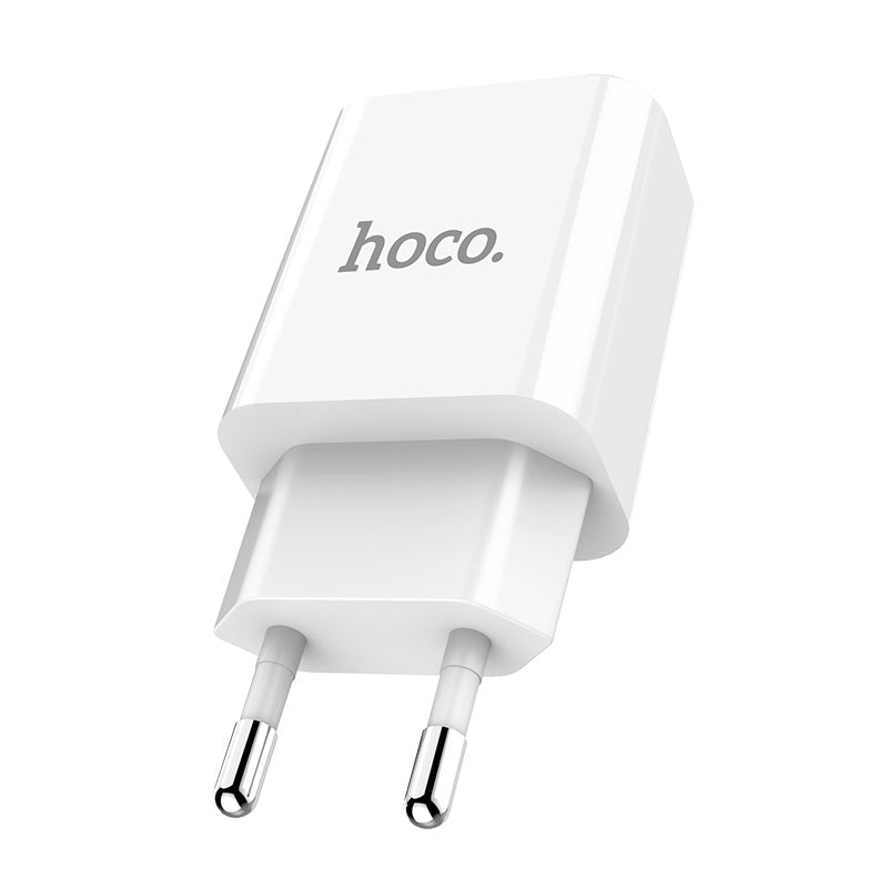 Wall charger “C63A Victoria” dual USB ports LED digital display EU