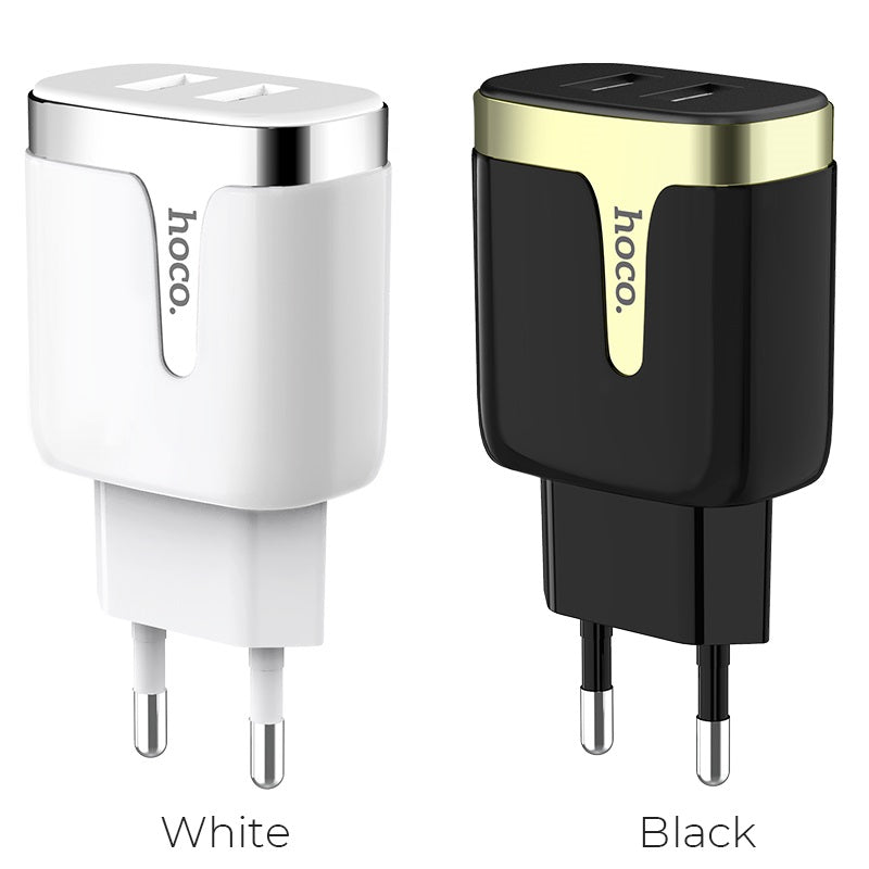 Wall charger “C64A Engraved” dual USB port EU