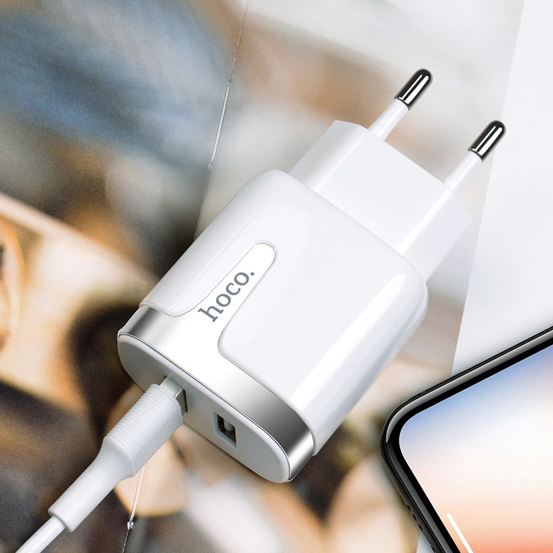 Wall charger “C64A Engraved” dual USB port EU