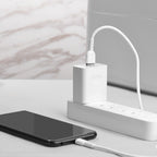 Wall charger “C65 Warwick” single USB port US set with cable