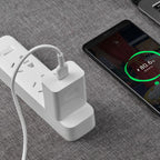 Wall charger “C65 Warwick” single USB port US set with cable