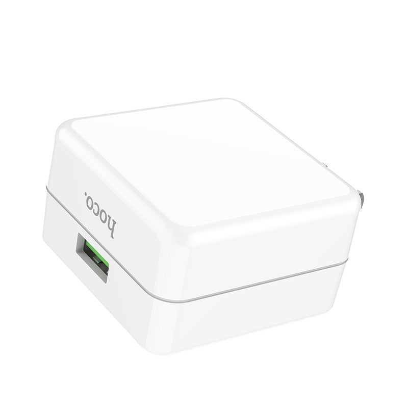 Wall charger “C66 Surpass” single USB port US set with cable