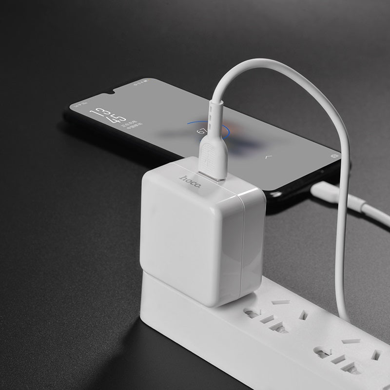 Wall charger “C66 Surpass” single USB port US set with cable