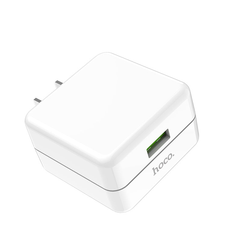 Wall charger “C66 Surpass” single USB port US set with cable