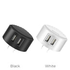 Wall charger “C67 Shell” dual USB port US