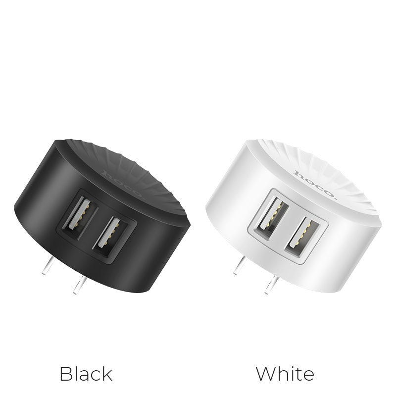 Wall charger “C67 Shell” dual USB port US