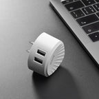 Wall charger “C67 Shell” dual USB port US