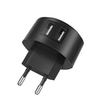 Wall charger “C67A Shell” dual USB port EU