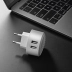 Wall charger “C67A Shell” dual USB port EU