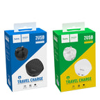 Wall charger “C67B Shell” dual USB port UK