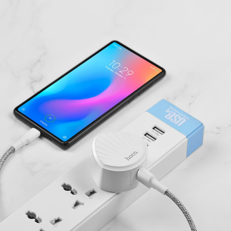 Wall charger “C68 Shell” single USB port QC3.0 US