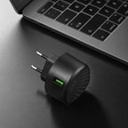 Wall charger “C68A Shell” single USB port QC3.0 EU