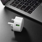 Wall charger “C68B Shell” single USB port QC3.0 UK