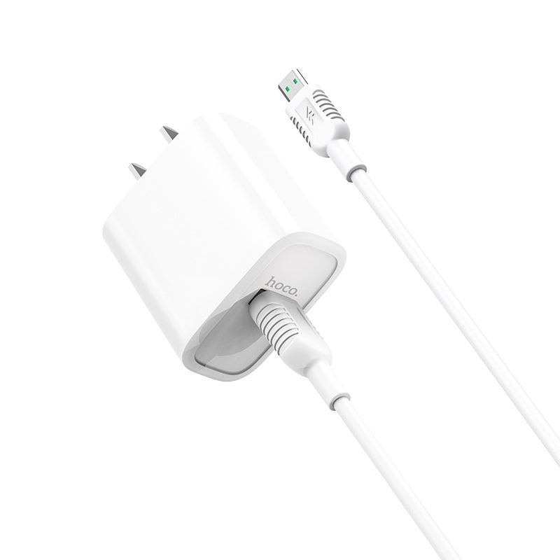 Wall charger “C69 Dynamic power” CN plug single USB QC3.0 set with cable