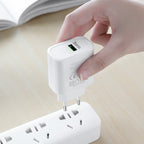 Wall charger “C69A Dynamic power” EU plug single USB QC3.0 set with cable