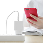 Wall charger “C69A Dynamic power” EU plug single USB QC3.0 set with cable