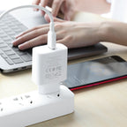 Wall charger “C69A Dynamic power” EU plug single USB QC3.0 set with cable