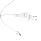 Wall charger “C69A Dynamic power” EU plug single USB QC3.0 set with cable