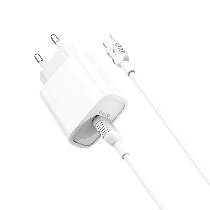 Wall charger “C69A Dynamic power” EU plug single USB QC3.0 set with cable