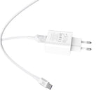 Wall charger “C69A Dynamic power” EU plug single USB QC3.0 set with cable