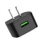 Wall charger “C70 Cutting-edge” single USB port QC3.0 US set with cable