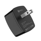 Wall charger “C70 Cutting-edge” single USB port QC3.0 US set with cable