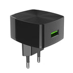 Wall charger “C70A Cutting-edge” single port QC3.0  EU set with cable