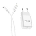 Wall charger “C71A Star speed” PD3.0 single Type-C set with cable EU