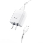 Wall charger “C72 Glorious” US plug single USB set with cable