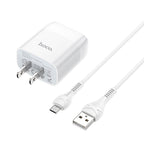 Wall charger “C72 Glorious” US plug single USB set with cable