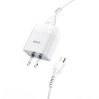 Wall charger “C72 Glorious” US plug single USB set with cable
