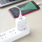 Wall charger “C72 Glorious” US plug single USB set with cable