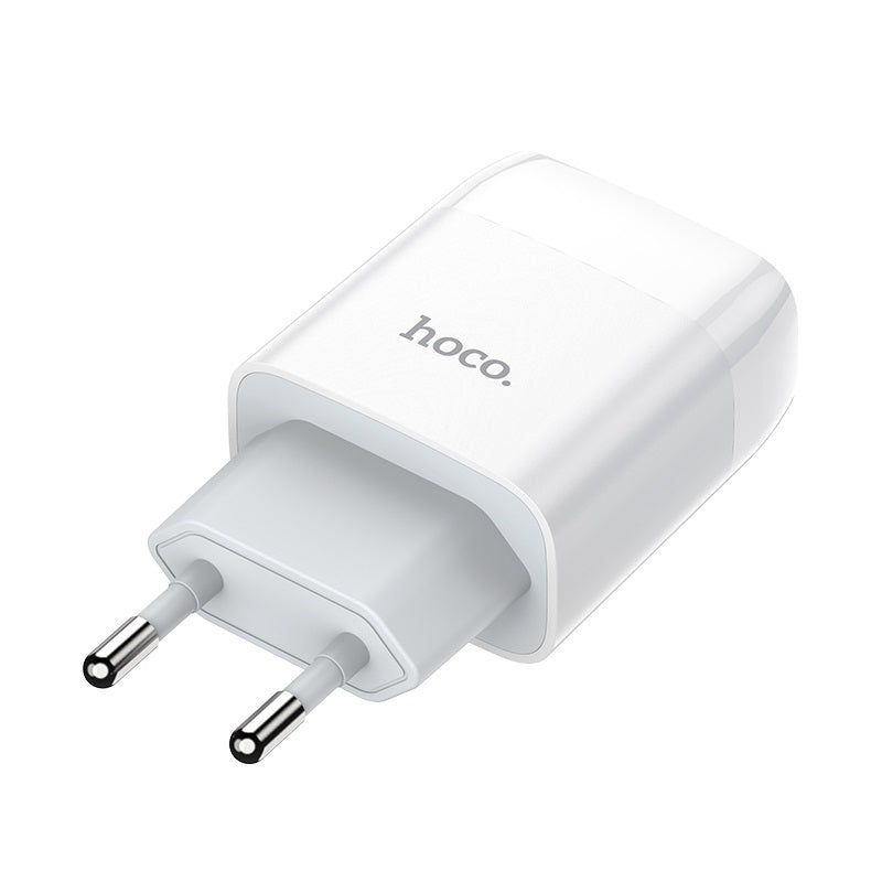 Wall charger “C72A Glorious” EU plug single USB set with cable