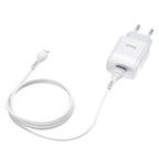Wall charger “C72A Glorious” EU plug single USB set with cable