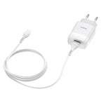 Wall charger “C72A Glorious” EU plug single USB set with cable
