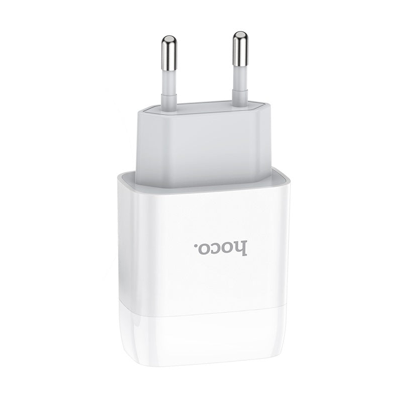 Wall charger “C72A Glorious” EU plug single USB set with cable