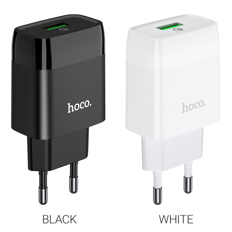 Wall charger “C72Q Glorious” QC3.0 EU plug set with cable
