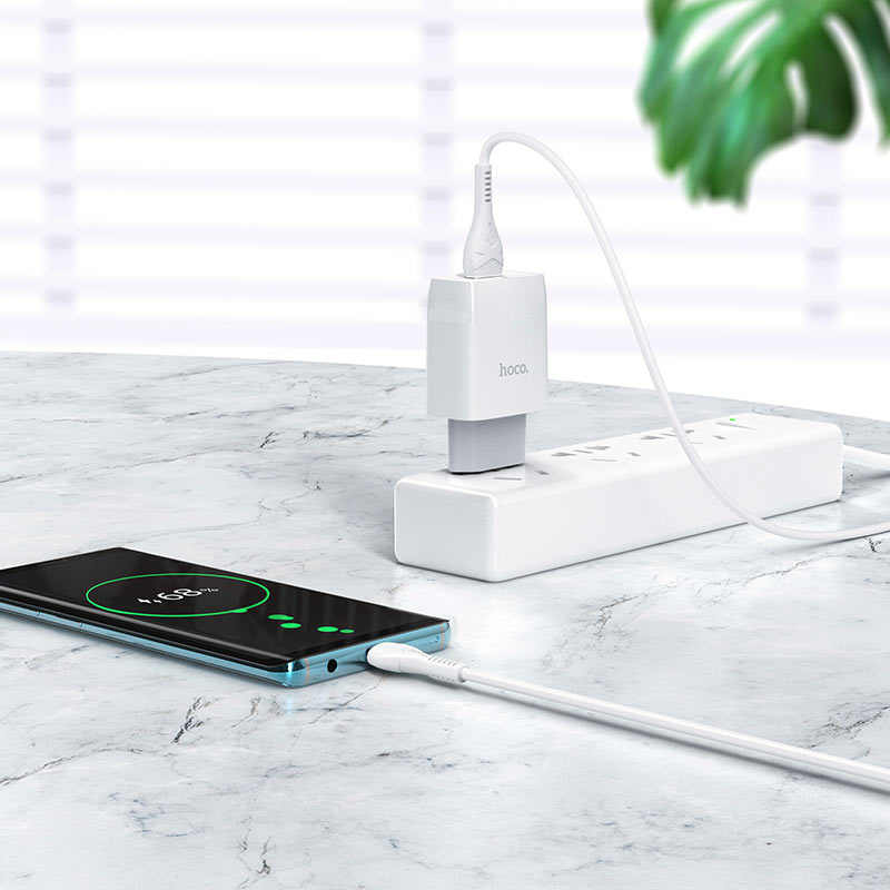 Wall charger “C72Q Glorious” QC3.0 EU plug set with cable