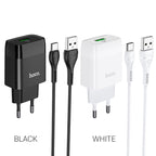 Wall charger “C72Q Glorious” QC3.0 EU plug set with cable