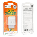 Wall charger “C72Q Glorious” QC3.0 EU plug set with cable