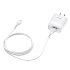 Wall charger “C73 Glorious” US plug dual USB set with cable