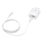 Wall charger “C73 Glorious” US plug dual USB set with cable