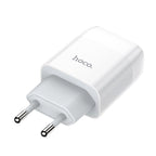 Wall charger “C73A Glorious” EU plug dual USB set with cable