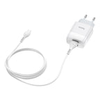 Wall charger “C73A Glorious” EU plug dual USB set with cable
